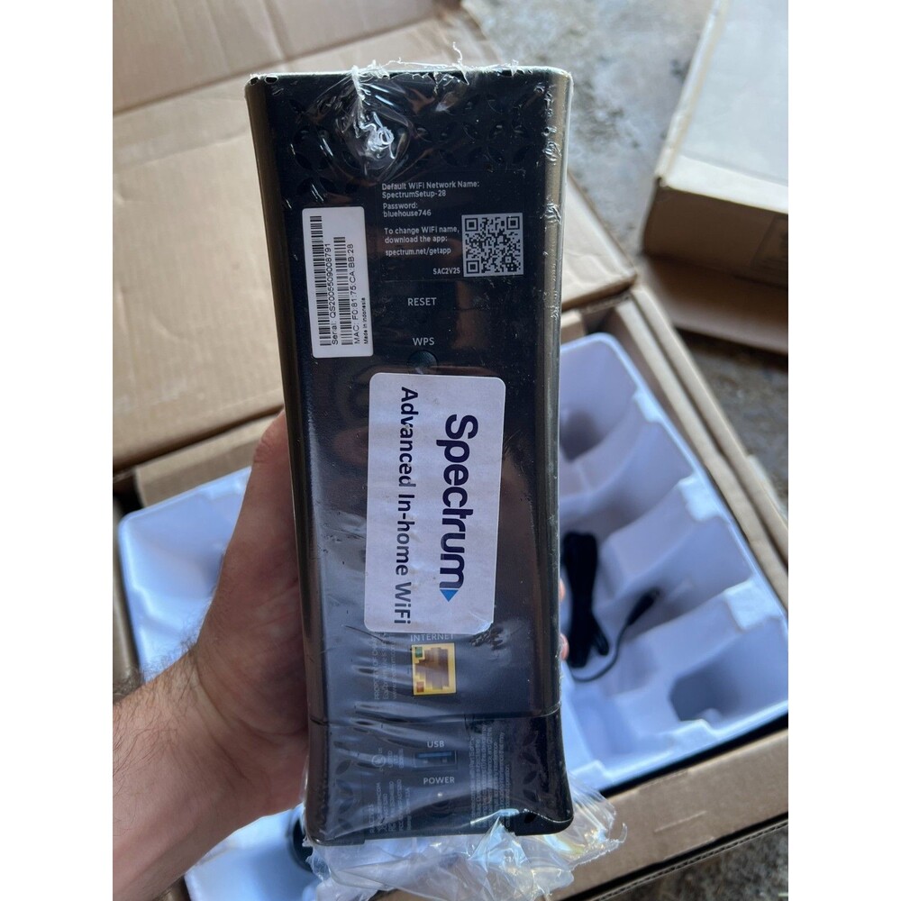 Spectrum Router RAC2V2S Lan Ports for Wi-Fi Router Dual Band